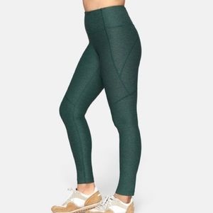 Outdoor Voices Hunter Green 7/8 Warm Up Leggings